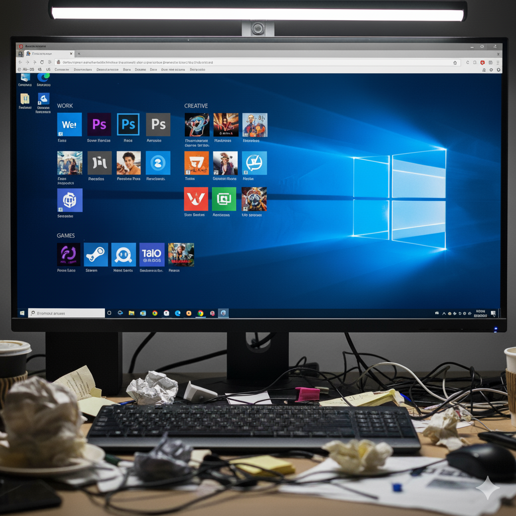 Clean Desktop After Aicono