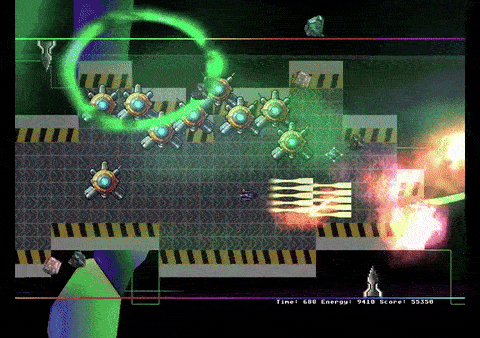 New Spaceship retro arcade game
