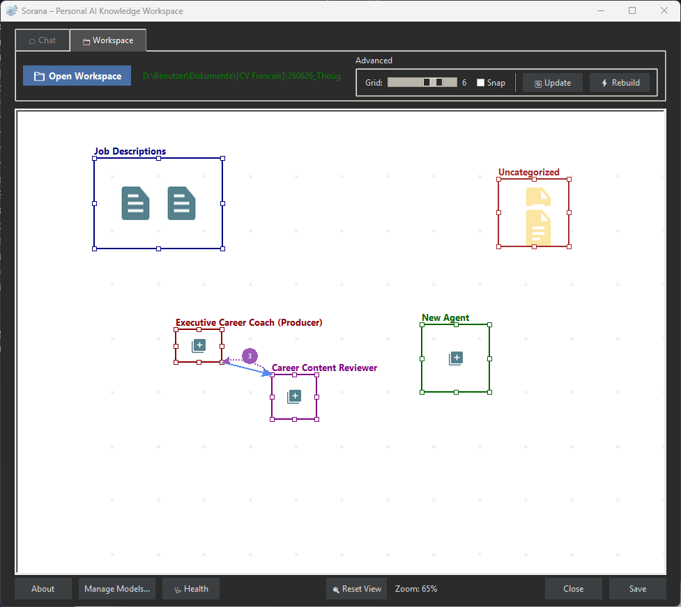 Sorana Personal AI Knowledge Workspace