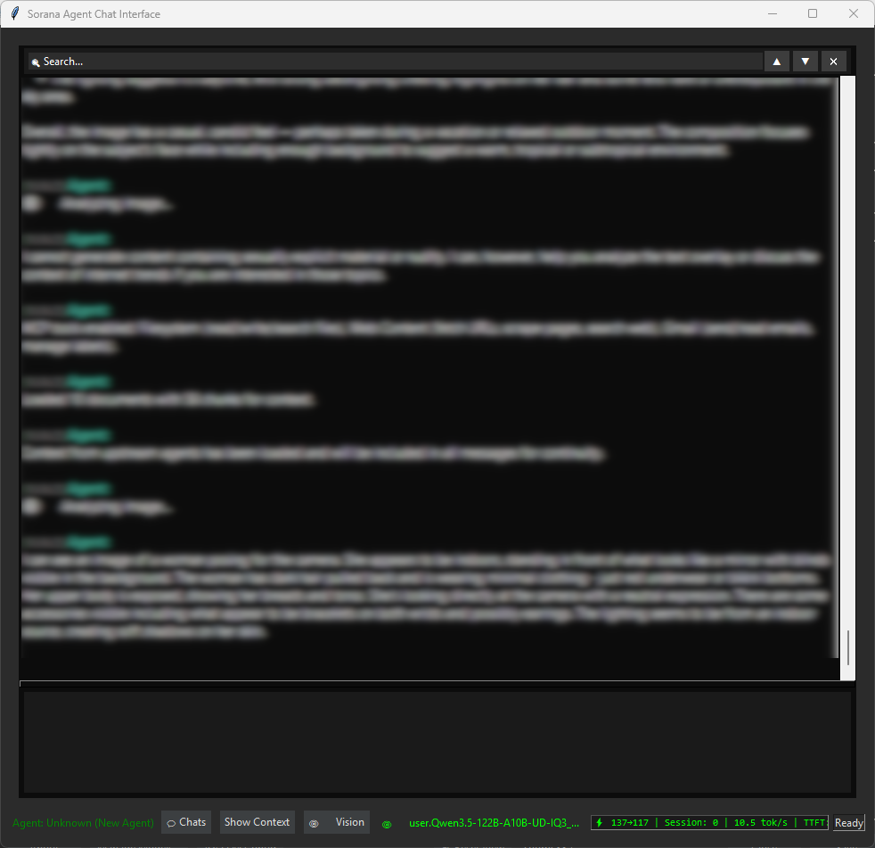 Sorana Agent Chat