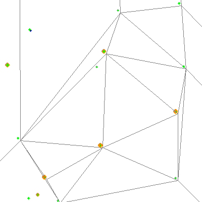Regular delaunay triangulation